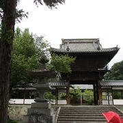 実は由緒あるお寺