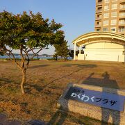 和倉港近くにあるイベントスペース