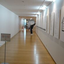 デザインハブの展示場です。新たなるデザインの紹介の第一線です