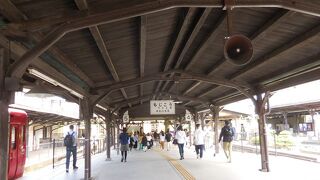 現役の駅舎で重要文化財は東京駅とここだけ