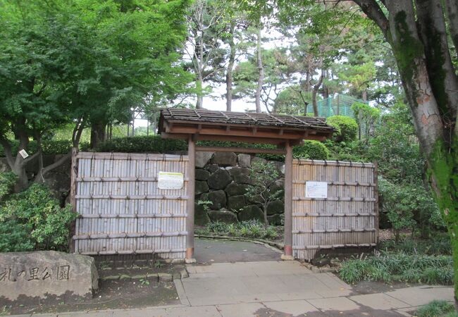 城探訪東京(5)で牟礼の里公園に寄りました