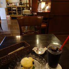 マフィンセット、美味しかったです。