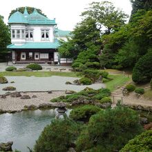 武学流式庭園式の庭園