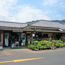 小さな道の駅です