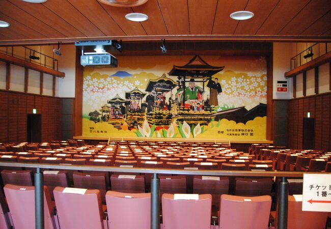 城端に訪れた際、曳山祭りの駐車場となっていました。