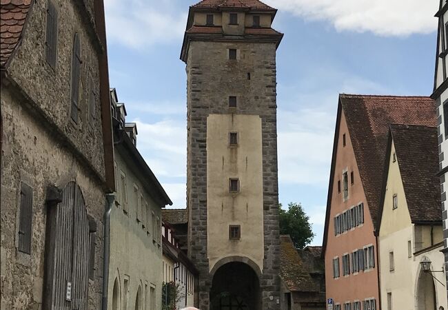 ローテンブルクの城壁の南端の門