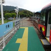 阿佐海岸鉄道の中間駅かつ唯一の有人駅