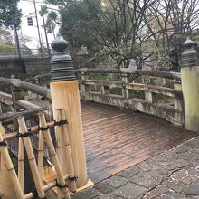 復元された舟串橋