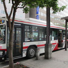 羊ヶ丘展望台は2番乗り場