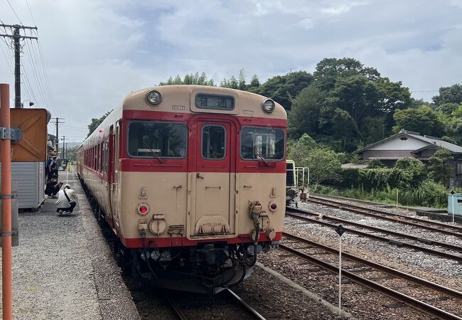 いすみ鉄道の主要駅です。