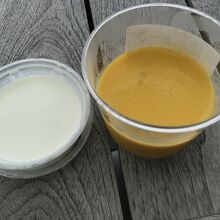 千疋屋の空港限定マンゴープリン