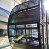 ２階建てのロープウェイは珍しい