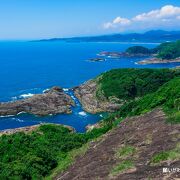 願いが叶うクルスの海が見渡せるクルスの海展望台