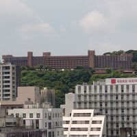 城山観光ホテルがよく見えました