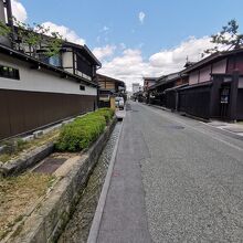 高山の古い町並み 