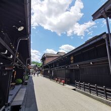 高山の古い町並み 