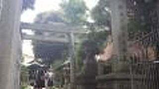 大田区山王の地名の由来になった神社