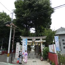 川越八幡宮八幡通り鳥居