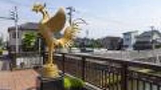 昭和通りが千保川と交差する場所です