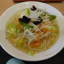 野菜たっぷりタンメン