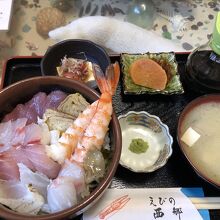 海鮮丼（西郷食堂）