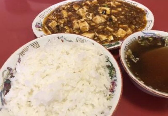 麻婆豆腐ランチ