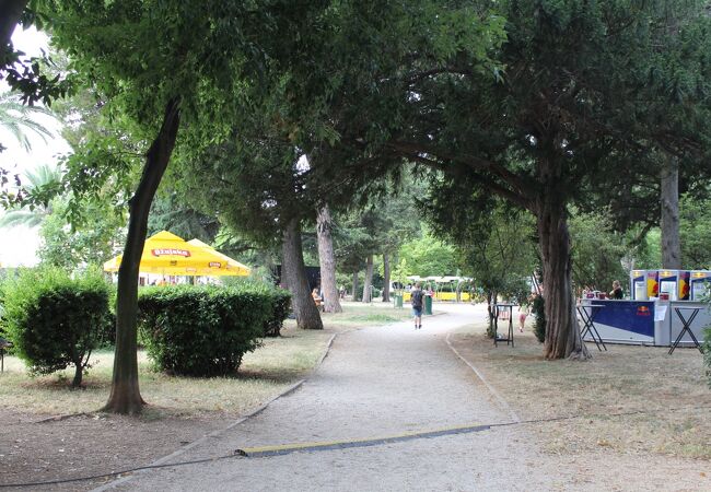 Franz Joseph i park and king Zvonimir's