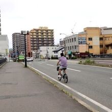 メトロポリタン盛岡ニューウイングから自転車で5分弱