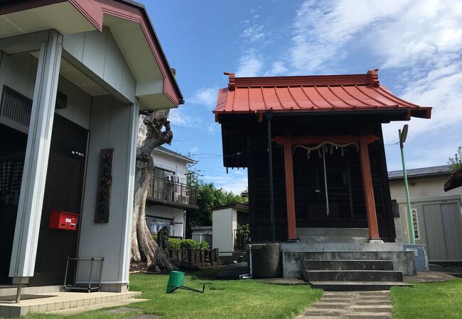 藤沢宿最初の鎮守