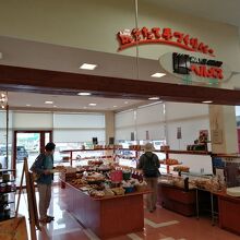 コープ店内側の入口