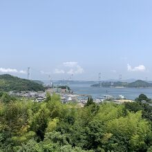 柵無しのしまなみ海道の風景です。
