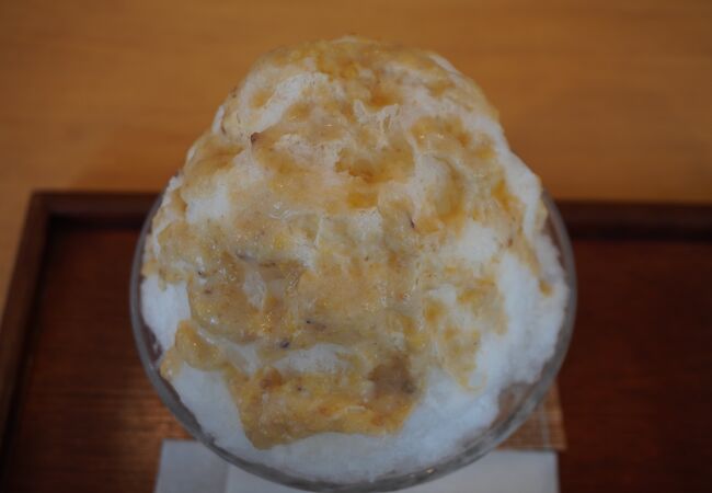 なんかいいものをいただいたという満足感が湧いてくるかき氷