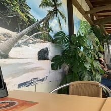 テラス席、犬連れがいるので犬がダメな人は無理