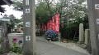 可愛らしい置物が多いお寺