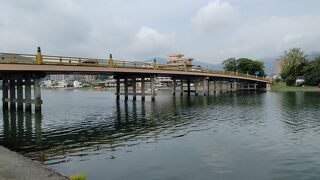 瀬田の唐橋は日本三名橋ひとつ