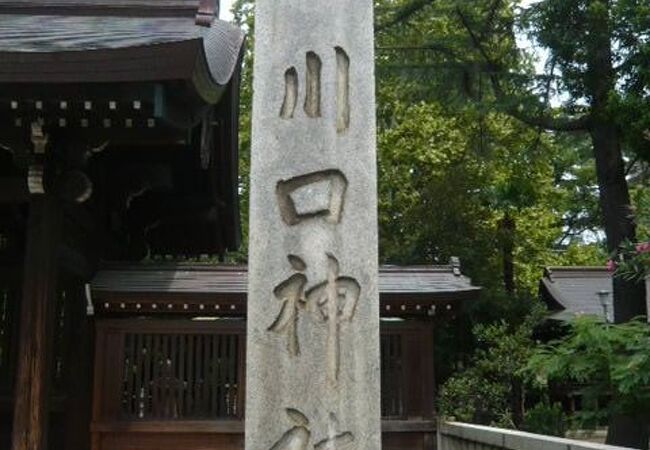川口神社は、川口周辺の総鎮守社としての歴史があるようです。氷川神社だったとの時期も
