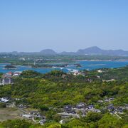 展望台から天草松島を一望