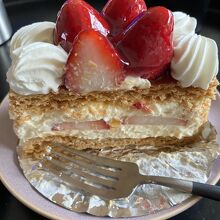 いちごのケーキ