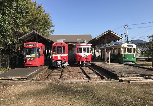 旧名鉄美濃駅（岐阜県美濃）：駅跡がそのまま残る