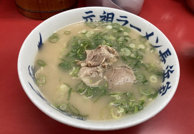 歓楽街に近い長浜ラーメン