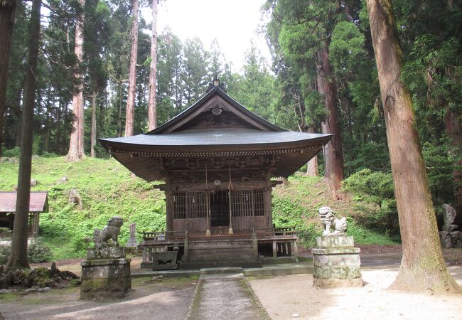 深山幽谷の地といった感じのところでした。