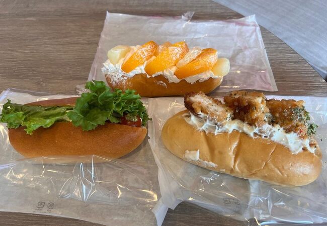 種類豊富なホットドック屋さん