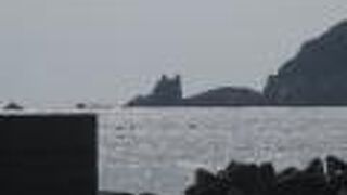 先端までの遊歩道は造られていません。