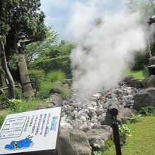 「鬼の高鼾」なる水蒸気の噴出口