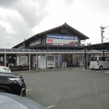 道の駅の全景です