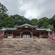 市内では屈指の神社