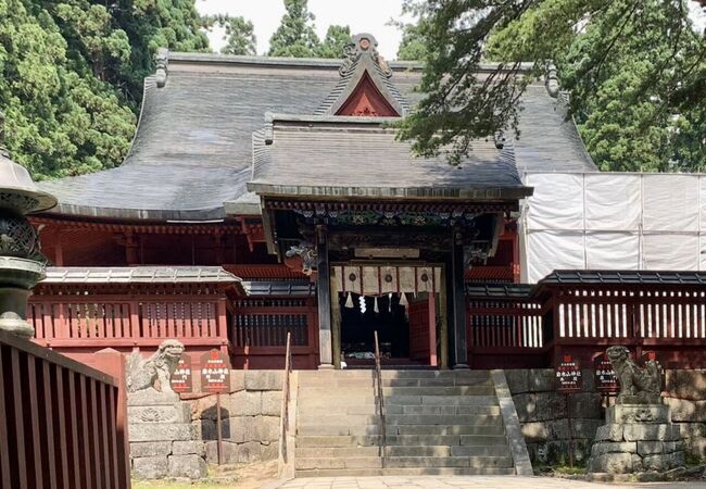 外国人男性とみられる2人が自転車で 日本国内の神社の階段