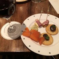 クラブラウンジのオードブル