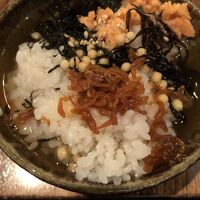 クラブラウンジのお茶漬けサービス