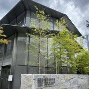 京都に関する展示が多めの小ぶりな美術館